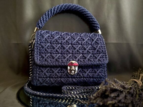 Download Crochet Pattern Women Handbag PDF Video - Pdf Collection