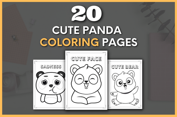 Download 20 Cute Panda Coloring Pages for Kids - Cute panda coloring pages Collection