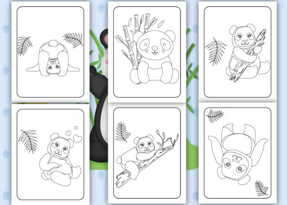 Download Cute Panda Coloring Pages for Kids - Cute panda coloring pages Collection