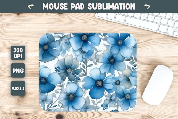 Download Beautiful Flower Mouse Pad Sublimation - Premium Bundle