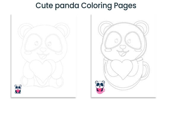 Download Cute Panda Coloring Pages - Cute panda coloring pages Collection